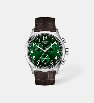 Montre Chrono l Vert T1164171609200 - Tissot - Argenté