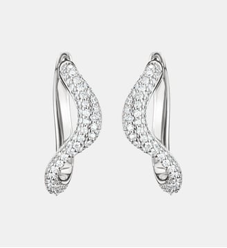 Créoles ondulées ornées de zirconia - Thomas Sabo - Argent