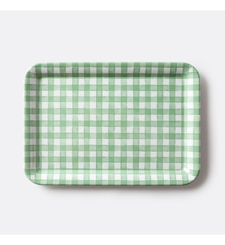 Plateau rectangulaire motif vichy - La Redoute Interieurs - Imprimé vichy