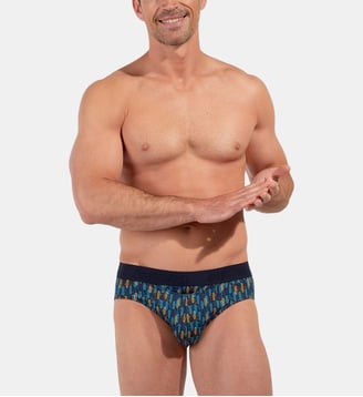Mini-slip - Hom - Bleu