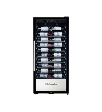 Cave à vin vieillissement PRO110N - La Sommeliere - Noir