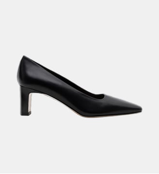 Alvin - Escarpins En Cuir Veau Lisse Noir - Parallèle - Noir