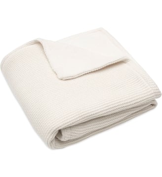 Couverture en tricot - Jollein - Blanc