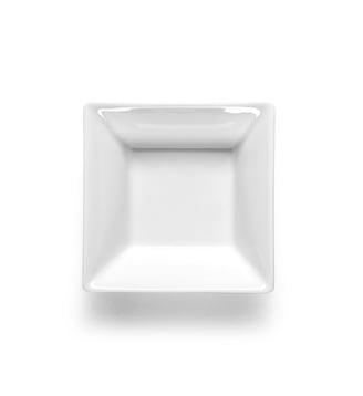 Coupelle carrée carré par 6 - Médard de Noblat - Blanc