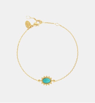 Bracelet THELMA - Nilaï - Bleu turquoise