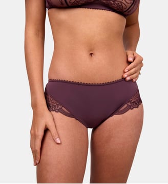 Petite culotte Poésie pourpre - Maison Lejaby - Grenadille