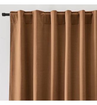 Rideau velours finition pattes cachées La Redoute Interieurs