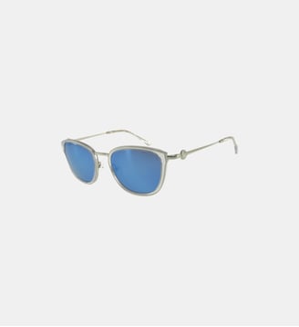 Lunettes de soleil Maelys noires - Ines de la Fressange Paris - Transparent
