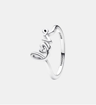 Bague Amour Manuscrit - Pandora - Argenté