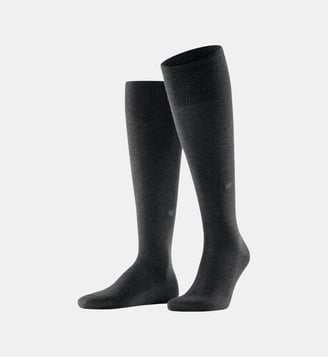 Mi-Bas Leeds Laine Vierge Opaque - Burlington - Multicolore