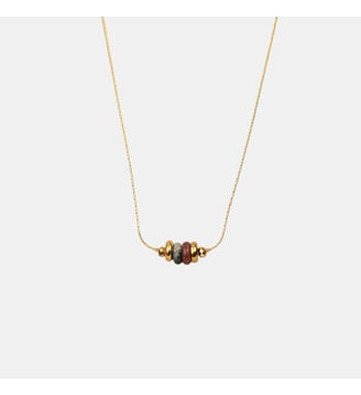 Collier Eléora - Les Cléias - Marron