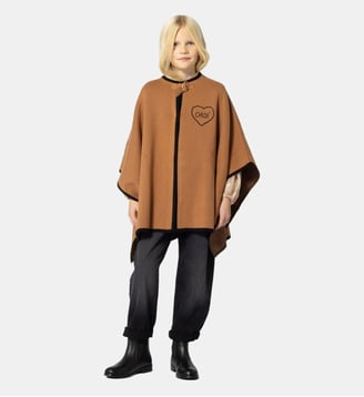 Cape en tricot - Chloe Kids - Thrush