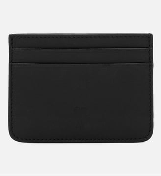 Porte-cartes unisexe en cuir de vachette Ami de Coeur - AMI Paris - Noir