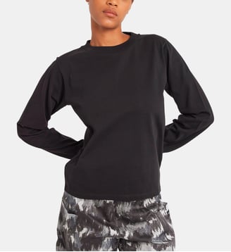 t-shirt Christie en coton noir - Agnès b. - Noir