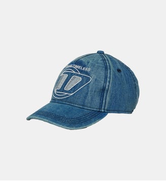 Casquette de baseball avec logo - Diesel Kids - Denim bleu