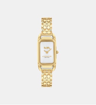 Montre Cadie Blanc 14504196 - Coach - Doré