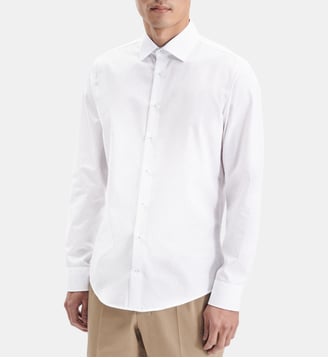Chemise d'affaires 1/1 Shaped Col Kent - Seidensticker - Blanc
