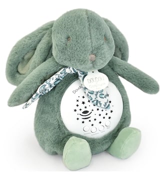 Veilleuse musicale projections d'étoiles - Doudou Et Compagnie - Vert