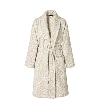 Peignoir Charme L 100% coton - Le Jacquard Francais - Jaune