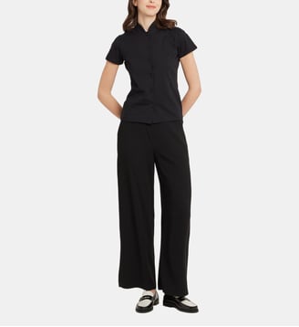 chemise Violaine noire - Agnès b. - Noir