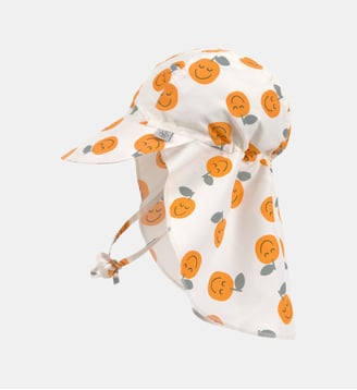 Casquette protège nuque anti-UV - Lassig - Orange