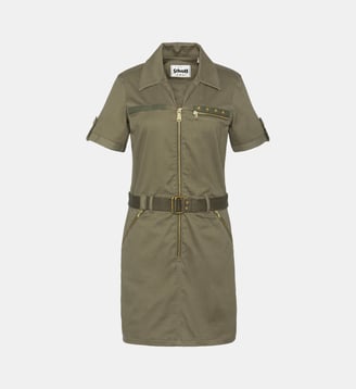 Robe army. - Schott - Kaki clair