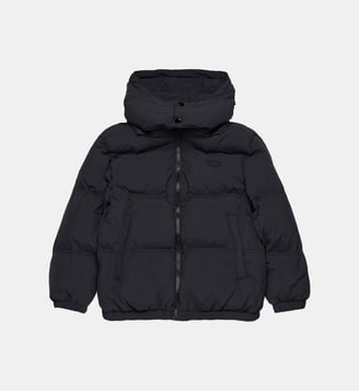 Veste courte matelassée avec capuche - Diesel Kids - Noir