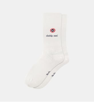 Chaussettes mi-hautes en coton - Le Slip Francais - Blanc