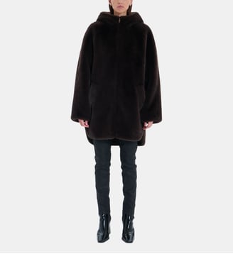 Manteau Macey - Zapa - Chocolat