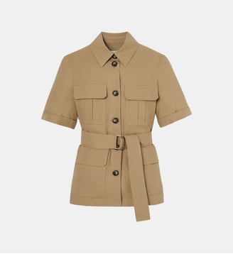 Veste Valka imprimé - Zapa - Bronze