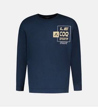 Sweat col rond  Essentiels - Le Coq Sportif - Bleu