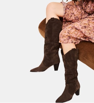 Bottes High Casey - Ba&sh - Chocolat