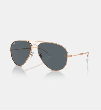 Lunettes de soleil Pilote RB3825 Old Aviator - Ray Ban - Or rose