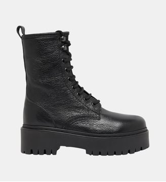 Bottines Robbo cuir grainé - Jonak - Noir