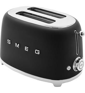 Grille-pain TSF01BLMEU Noir mat - Smeg - Noir