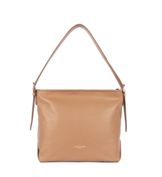 Sac seau Dune en cuir - Lancaster - Camel