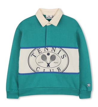 Sweat en molleton - Kids Around - Vert thé