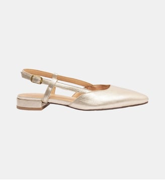Ballerines slingback Elise - Jules & Jenn - Doré