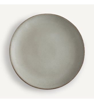Lot de 4 assiettes plates grès AM.PM