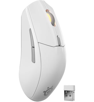 Souris Gamer Sans Fil Rival 3 WL Gen 2 Blanc - Steel Series&nbsp; - Blanc