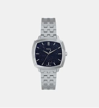Montre Machine luxe  Bleu LE1216 - Fossil - Argenté