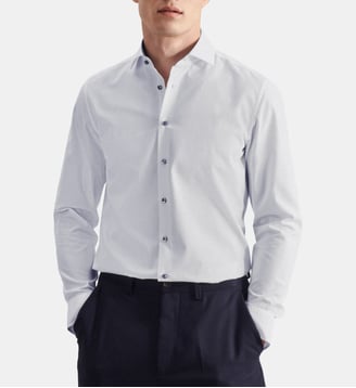 Chemise d'affaires 1/1 Slim Col Kent - Seidensticker - Blanc