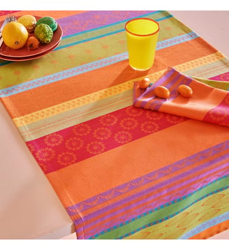Chemin de table pur coton - Garnier Thiebaut - Samba