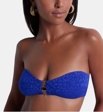 Haut de maillot de bain Bandeau - Aubade - Bleu