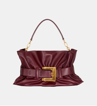 Sac Anthem Medium en cuir - Balmain - Brown
