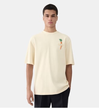 Le Tshirt Carotte - Jacquemus - Carrot patch off white