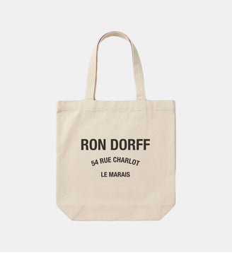 Tote Bag "CHARLOT" - Ron Dorff - Blanc