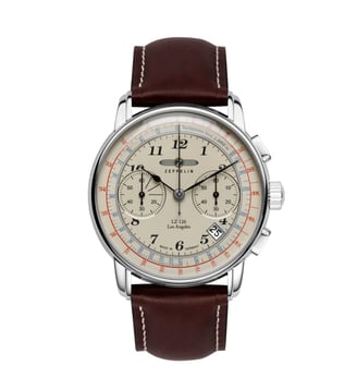 Montre Los angeles Beige Z-7614-5 - Zeppelin - Argenté