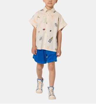Short - Kenzo Kids - Bleu royal