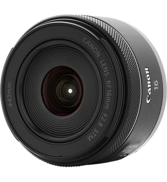 Objectif pour Hybride RF 16mm f/2.8 STM - Canon - Noir
